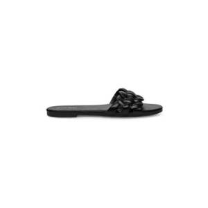 Slapi dama - 590559 - Piele ecologica - Negru imagine