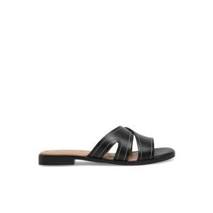 Sandale dama - 590558842109238 - Piele naturala - Negru imagine