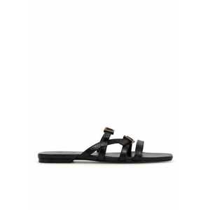 Sandale dama - 590558844676739 - Piele naturala - Negru imagine