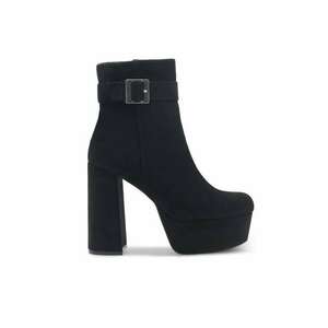 Botine dama - 590558804658540 - Piele ecologica - Negru imagine