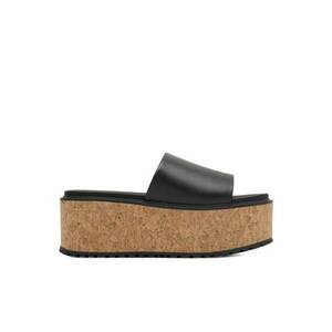 Sandale dama - 590486284472541 - Piele naturala - Negru imagine