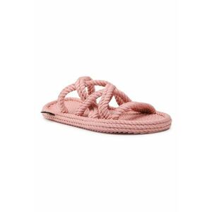 Papuci flip-flop dama - 302957651 - Textil - Roz imagine