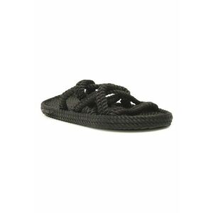 Papuci flip-flop dama - 302957613 - Textil - Negru imagine