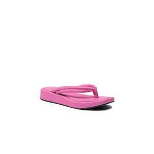 Slapi dama - Piele - Fuchsia - imagine