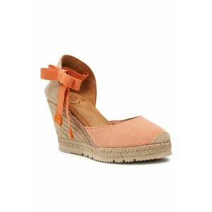 Espadrile dama - 302825479 - Portocaliu - Textil imagine