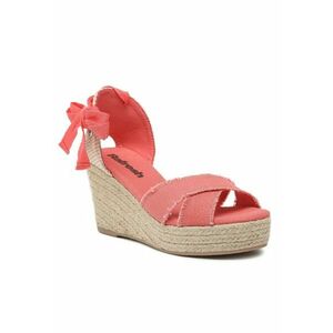 Espadrile dama - Textil - Coral - 33684 imagine