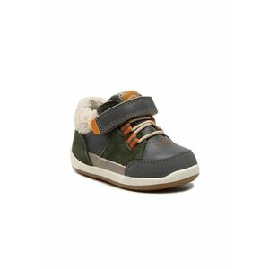 Pantofi sport baieti - 300831496 - Piele naturala - Khaki imagine