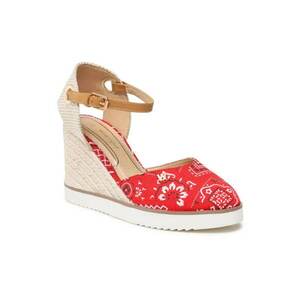 Espadrile dama - Textil - Rosu - 465487 imagine