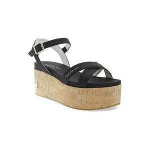 Sandale dama - 302825387 - Piele ecologica - Negru imagine