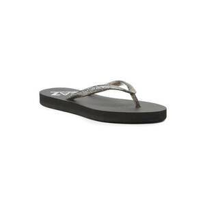 Papuci flip-flop dama - 302745944 - Textil - Argintiu imagine