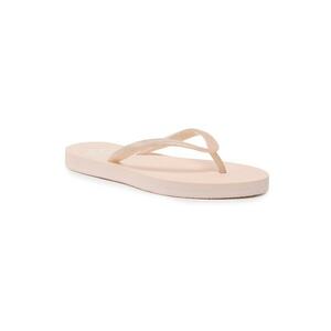 Papuci flip-flop dama - 302745883 - Textil - Roz imagine