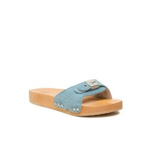 Papuci flip-flop dama din piele naturala imagine