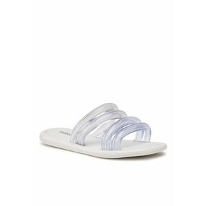 Papuci flip-flop dama - Textil - Transparent imagine