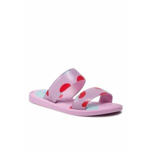 Papuci flip-flop cu buline dama - Textil imagine