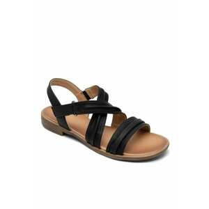 Sandale dama - 5904862825953 - Negru - Piele ecologica - imagine