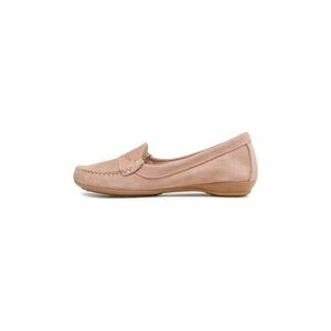 Mocasini dama - 316825 - Piele intoarsa - Roz imagine