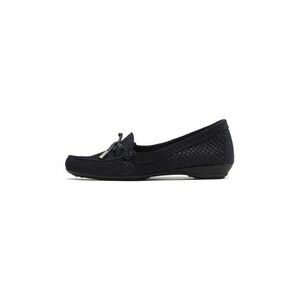 Mocasini dama - 317006 - Piele intoarsa - Albastru imagine