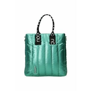 Geanta messenger Piele ecologica - 24 x 24 x 8 cm - Verde imagine