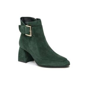 Ghete dama - 300883068 - Verde - Piele naturala/Piele intoarsa imagine