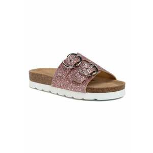 Papuci flip-flop dama - Textil - Roz imagine