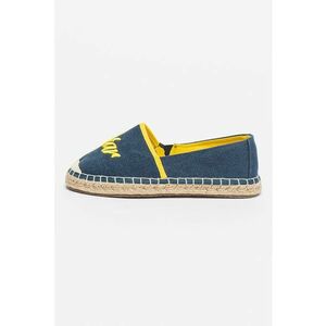 Espadrile din material textil cu logo brodat imagine