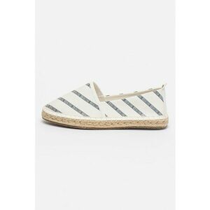 Espadrile din material textil cu benzi cu logo imagine