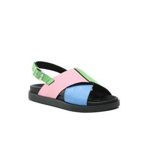 Papuci flip-flop dama - Textil - Negru imagine