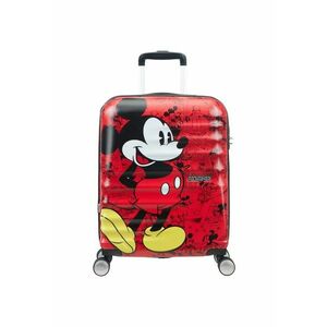 Troler de cabina Samsonite Disney Wavebreaker Mickey Mouse - 55x40x20cm - rosu imagine