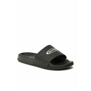 Papuci flip-flop dama - Piele ecologica - Negru imagine