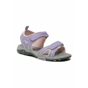 Sandale barbati - 303252526 - Piele ecologica - Violet - imagine