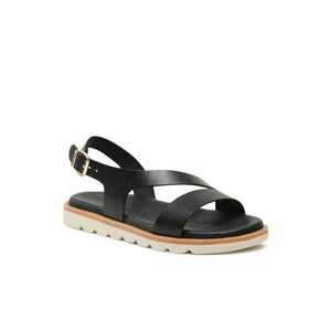 Sandale dama - 302089147 - Negru - Piele naturala - imagine