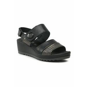 Sandale dama - 302959075 - Piele naturala - Negru imagine