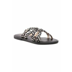 Papuci flip-flop dama - Piele naturala imagine