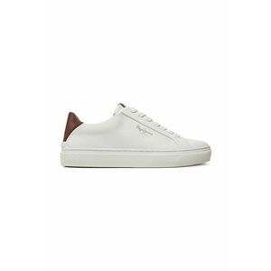 Sneakers PLS00030 Alb - Piele lacuita imagine