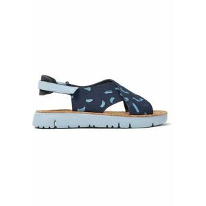 Sandale slingback de piele nabuc Oruga 27397 imagine