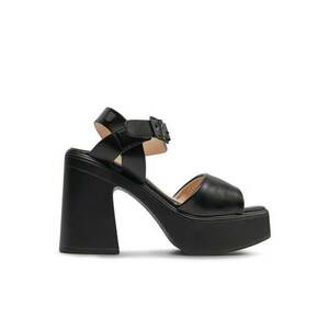 Sandale dama 303870485 - Piele ecologica - Negru imagine