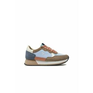 Pantofi sport dama - US POLO ASSN - 303997 - Piele naturala - Multicolor imagine