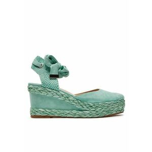 Pantofi dama 303771379 - Piele intoarsa - Verde imagine