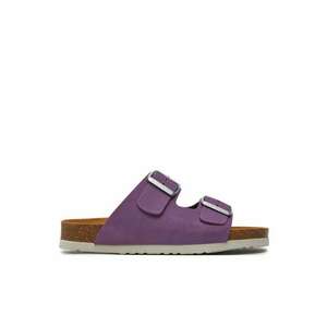 Sandale dama 303788490 - Piele naturala/Piele nabuc - Violet imagine