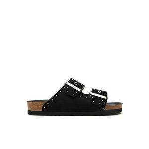 Sandale dama - 30373960736 - Piele naturala - Negru imagine