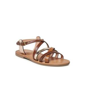 Sandale dama - 30299462539 - Piele naturala - Maro imagine