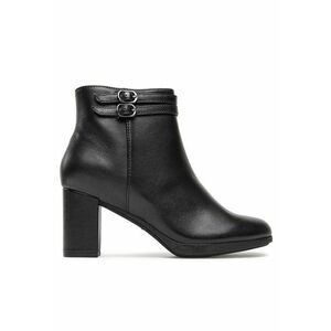 Botine dama - 30293320440 - Piele naturala - Negru imagine