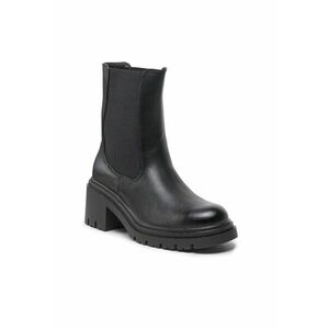 Botine dama - 301728429 - Piele ecologica - Negru imagine