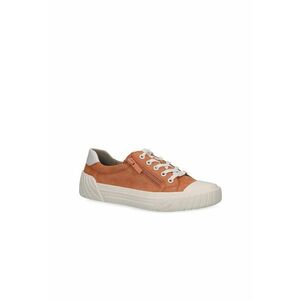 Pantofi sport dama - 301924272Piele naturala - Portocaliu imagine