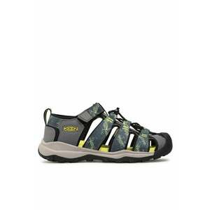 Pantofi sport copii 302676361 - Piele ecologica/Textil - 35 EU - Gri imagine