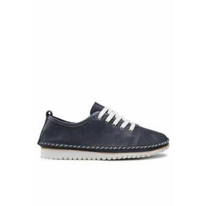 Pantofi sport dama - Piele naturala - Bleumarin imagine