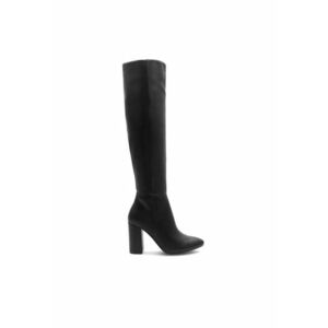 Botine dama - 590486294030435 - Piele ecologica - Negru imagine