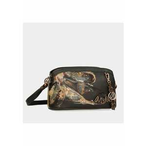 Geanta dama - model Crossbody - din piele ecologica - maro inchis imagine