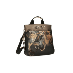 Rucsac causal - dama - 39735-058 - maro - piele ecologica - Maro imagine