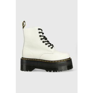 Dr. Martens bocanci de piele 1460 Pascal Max femei, culoarea alb, cu platformă DM26925113 imagine